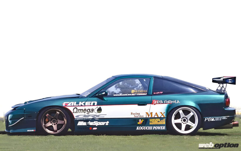 F1発想”の180SXドリフトスペック!?」帝王と呼ばれた男が生んだ怪物の