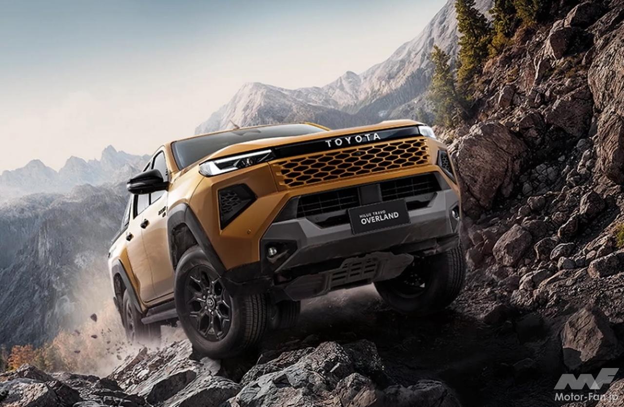 トヨタ新型ハイラックス、史上最大のデザイン革命で登場! 世界を沸かせ