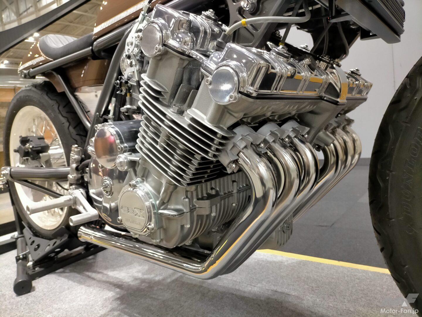 空冷4スト6気筒、ホンダCBX1000をお洒落なカフェレーサースタイルに