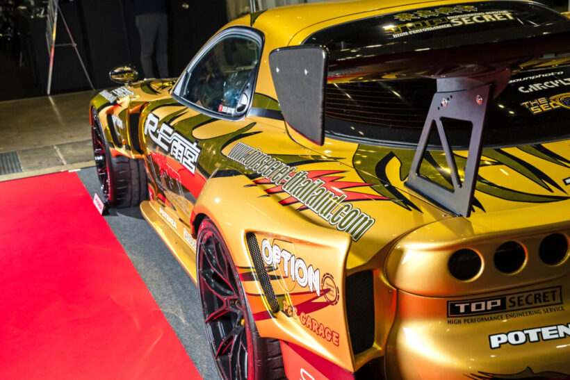 奇跡のFD3Sが幕張メッセに降臨！」RE雨宮とトップシークレットのダブル