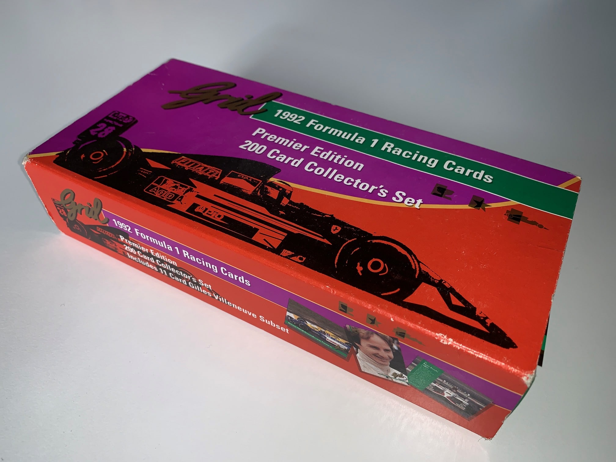 1992 Grid Formula 1 Racing Card Set - Motorsport Memorabilia