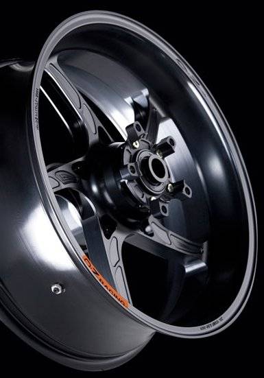 OZ Motorbike Piega Forged Aluminum Rear Wheel: Kawaski ZX12R