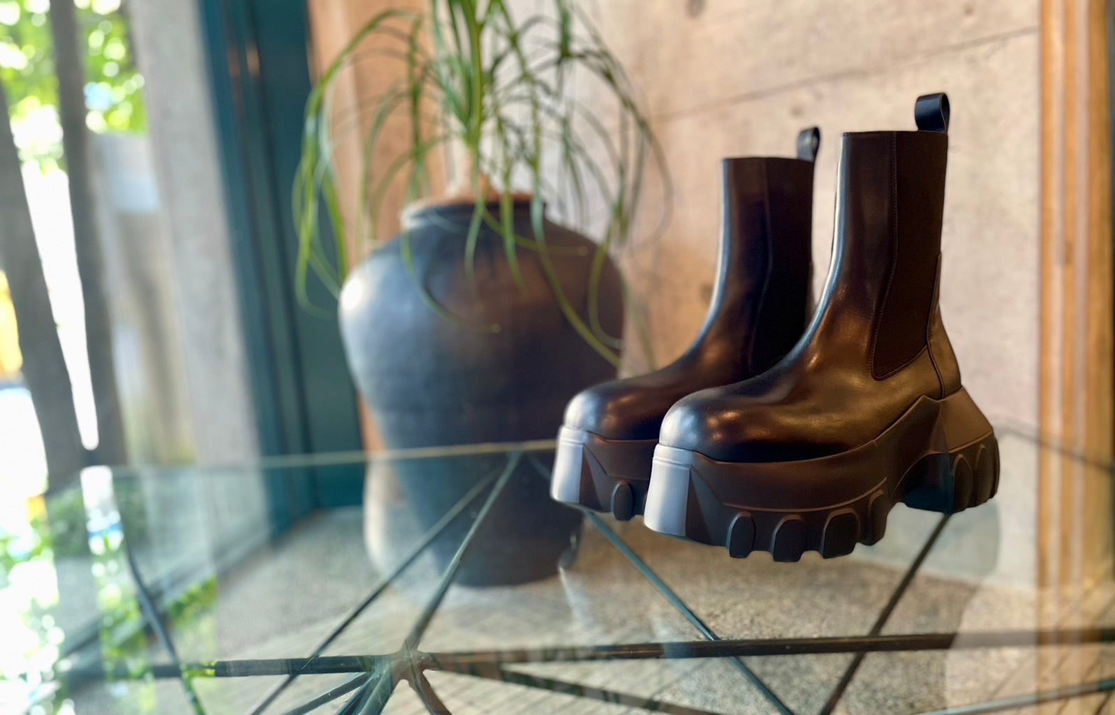 RICK OWENS FW24 PORTERVILLE BEATLE MEGA TRACTOR / mou uomo – mou