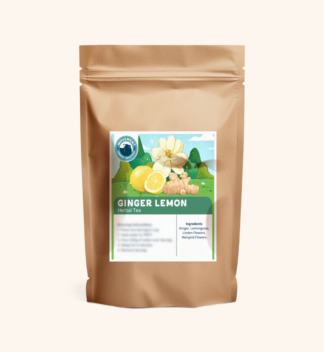 Ginger Lemon Tea | Movement Coffee