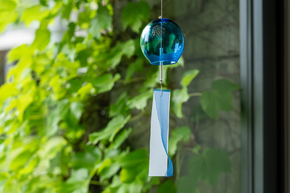 金津沙矢香＊ガラスの風鈴　Nostalgia 風鈴販売のお知らせ 6/28（土）、9:00より金津沙矢香さんの風鈴を販売