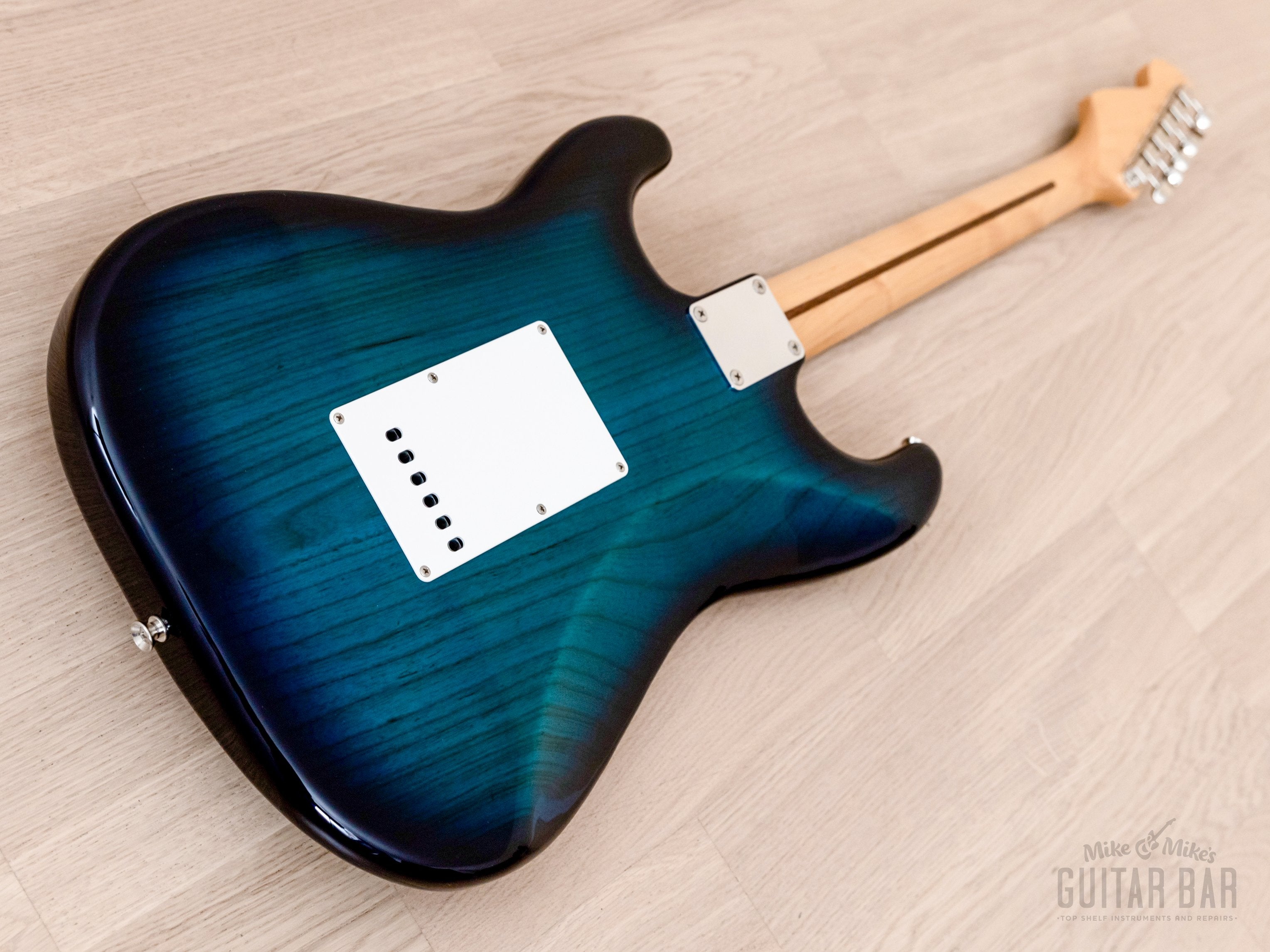 2014 Tokai Goldstar Sound AST-118 S-Style Electric Guitar Ash Body Blu