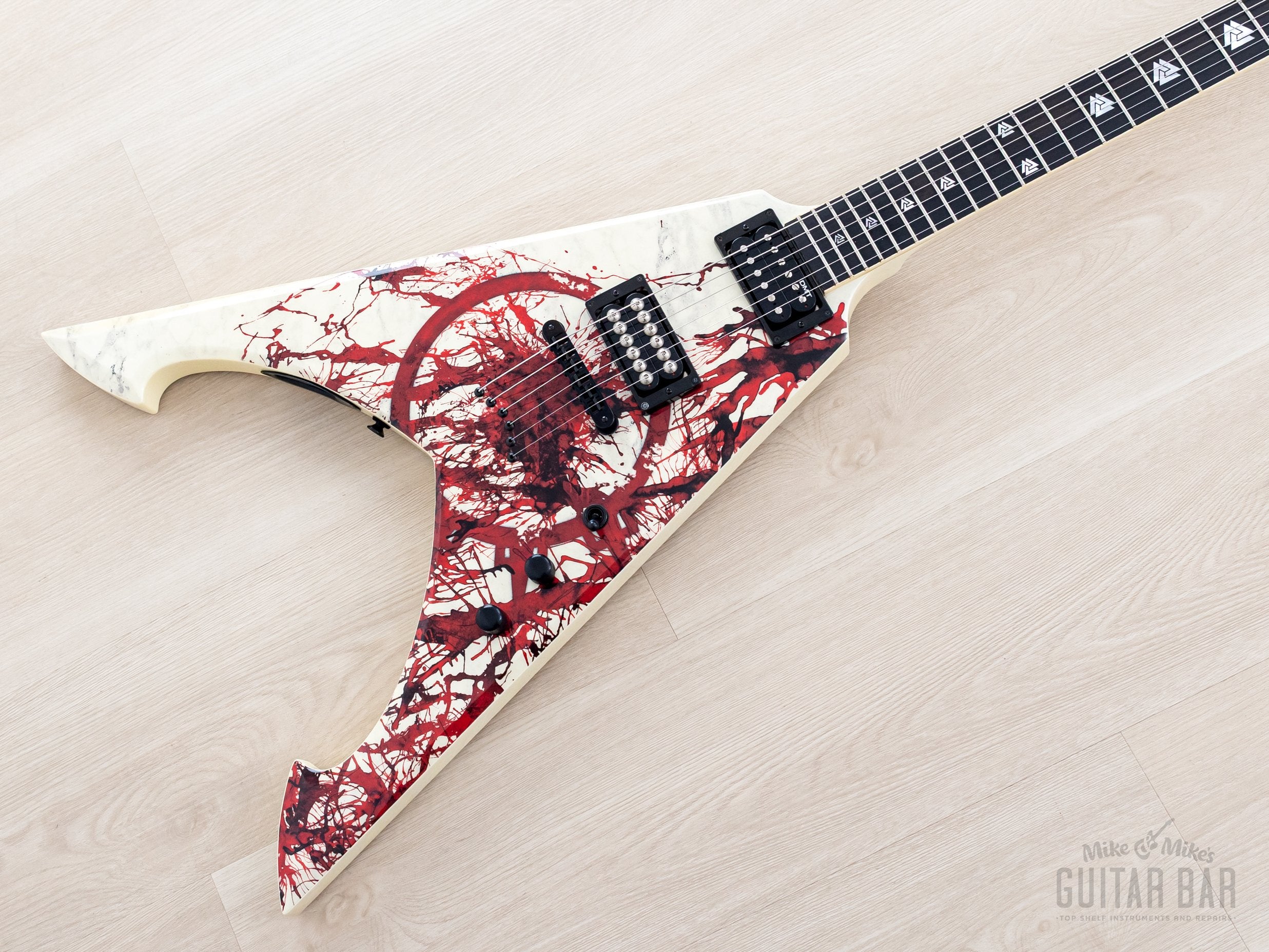 2013 Dean Custom Shop USA Michael Amott Tyrant Splatter Limited Editio