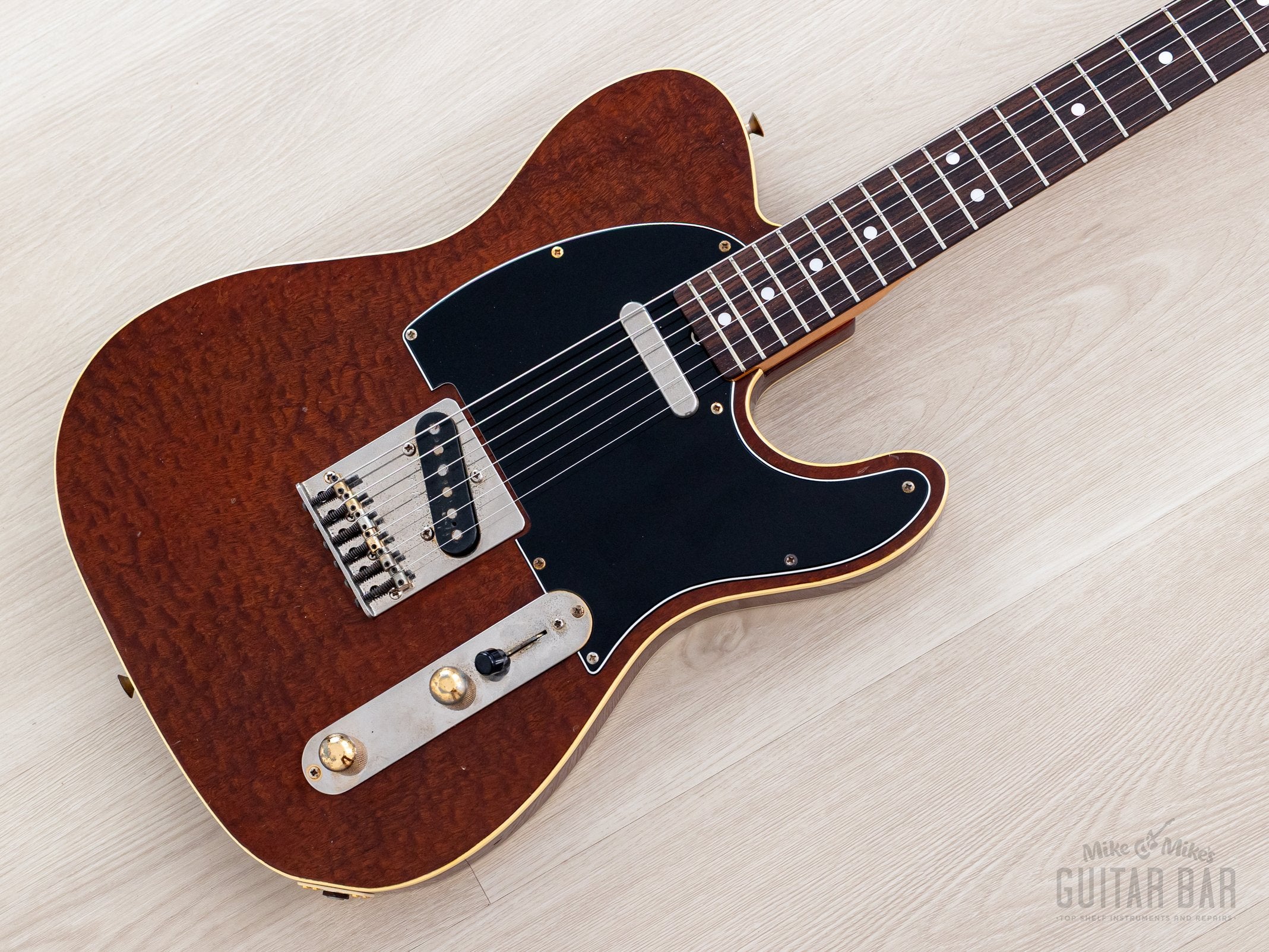 1984 Tokai Breezysound TTE60 TM T-Style Custom Vintage Guitar Tortoise