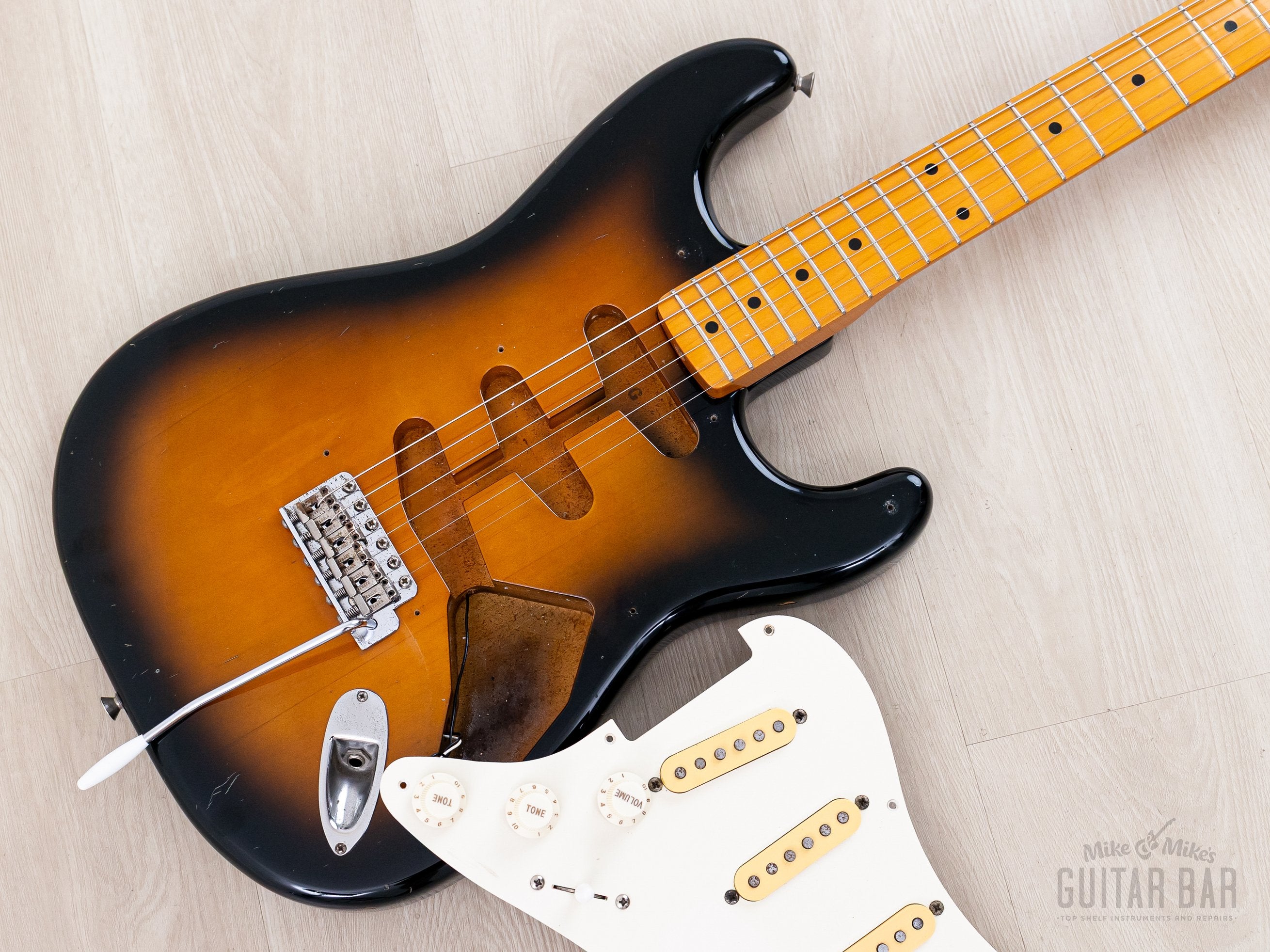 1992 Fender Stratocaster '57 Vintage Reissue ST57-53 Sunburst, Japan M