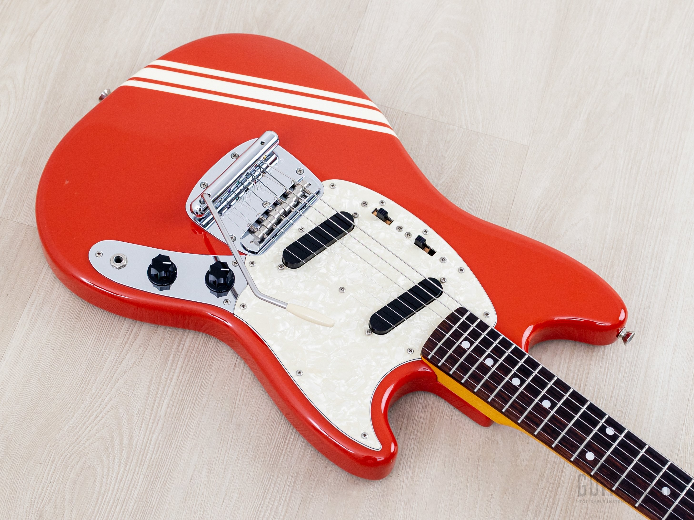 2012 Fender Competition Mustang '73 Vintage Reissue MG73-CO Fiesta Red