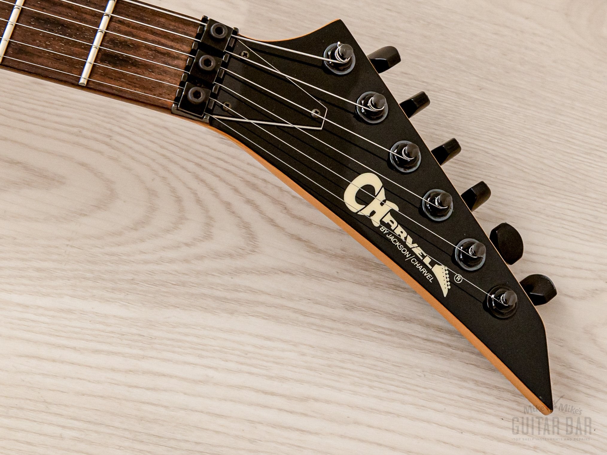 1990 Charvel Jackson DK-065-SSH Vintage Superstrat Black, Japan Model