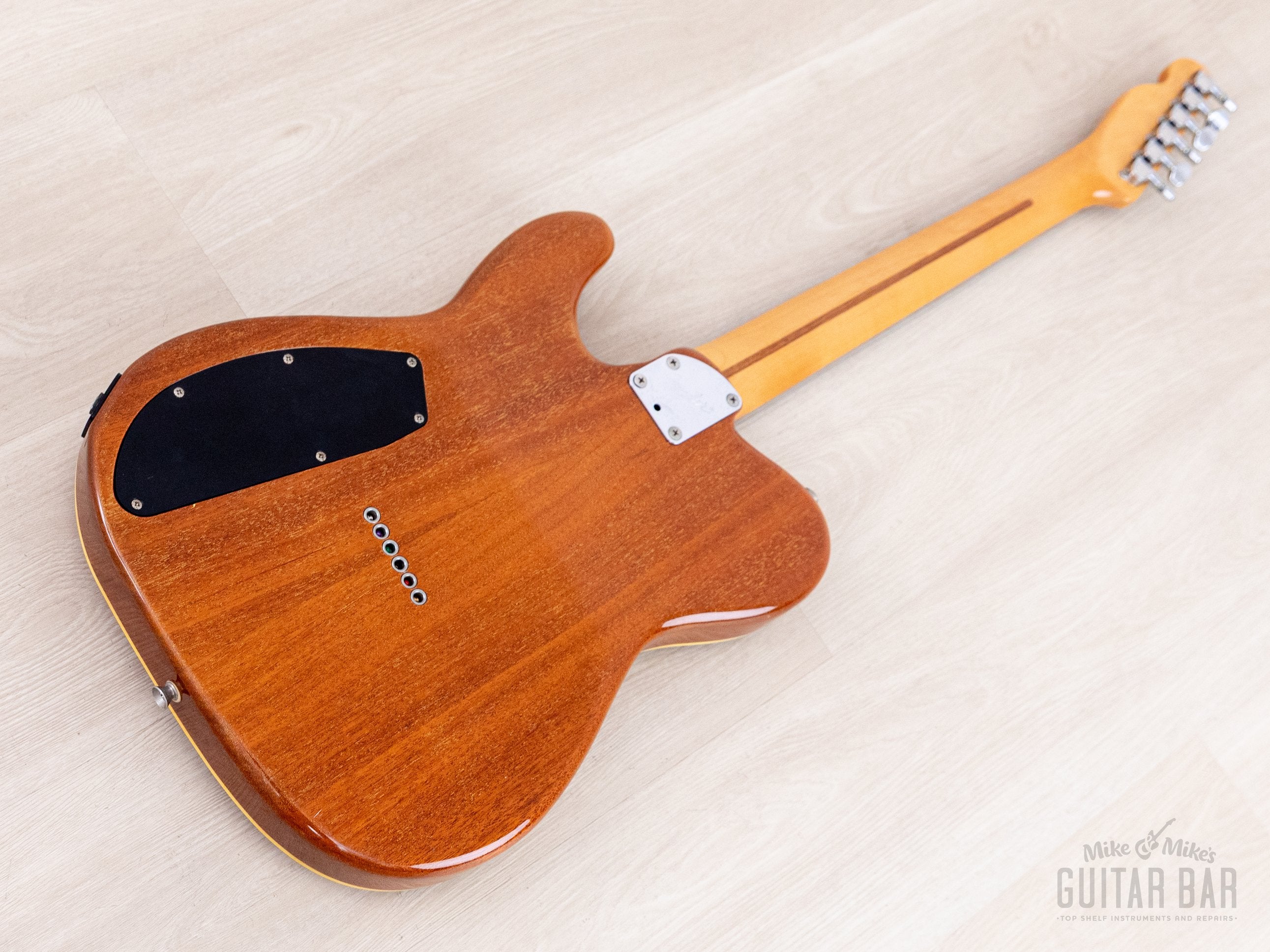 1990 Fender Thinline Telecaster TLAC-950 Natural w/ Piezo & Lace Senso