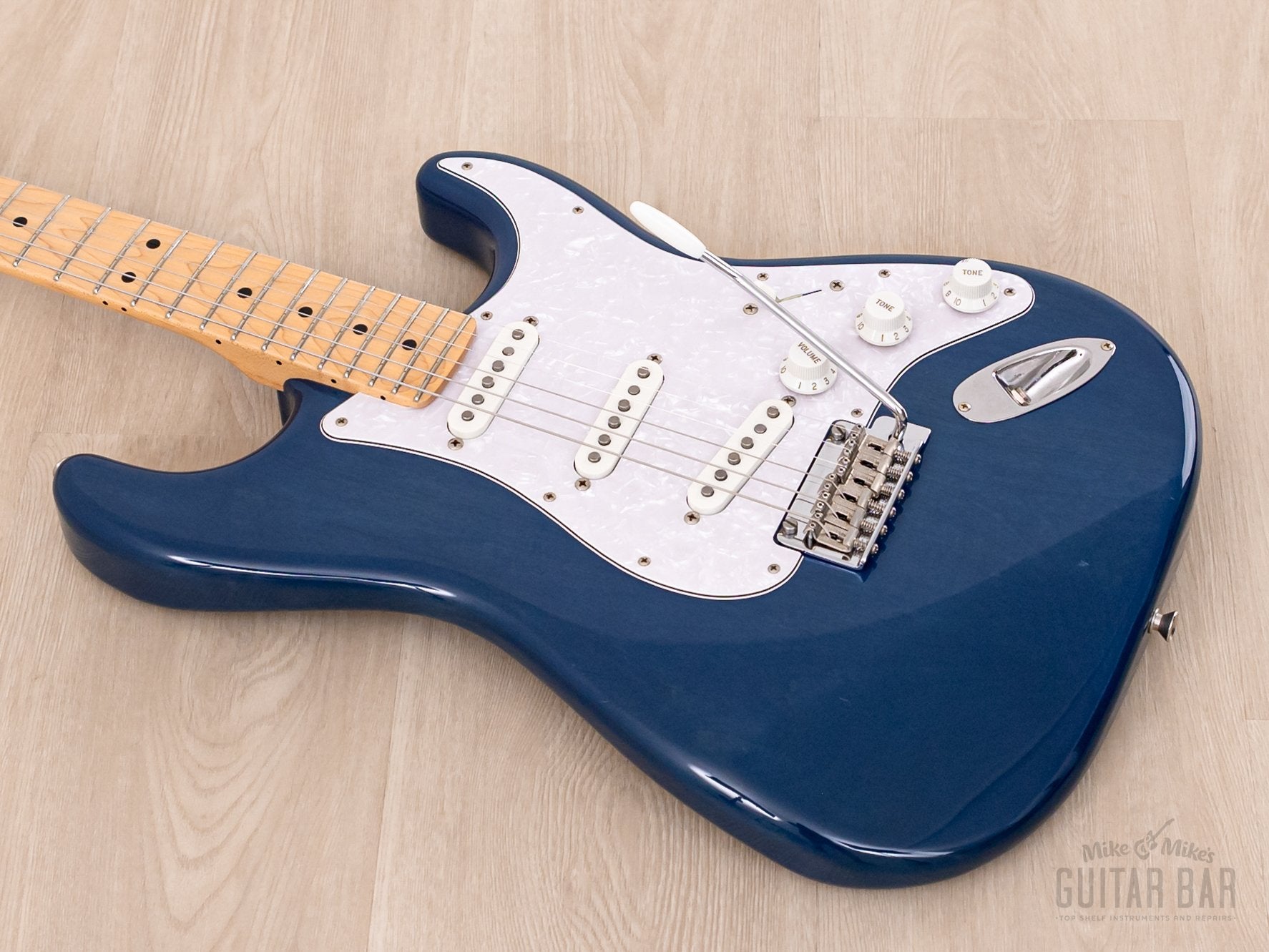 2021 Fender Hybrid II Stratocaster Indigo Trans, 50s-Spec w/ Hangtags,