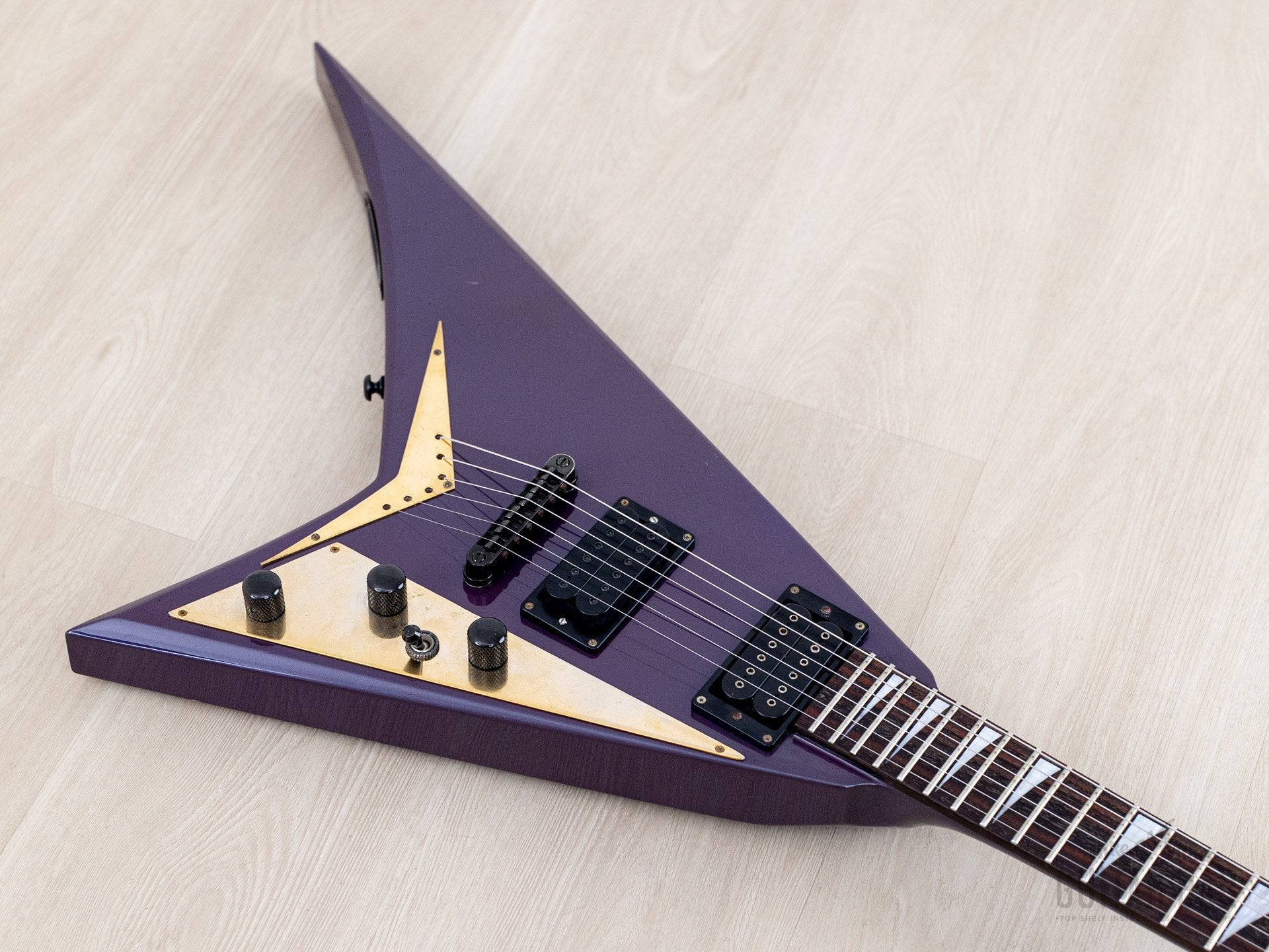 1993 Grover Jackson Randy Rhoads Standard V Blue Purple w/ DiMarzio DP
