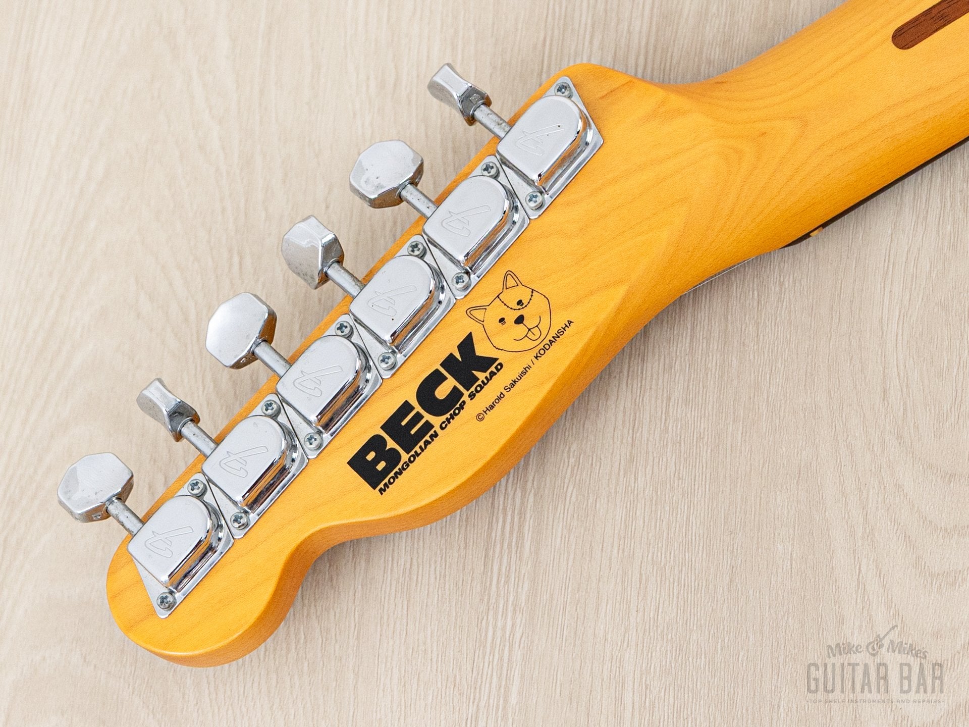 2009 Fender Telecaster TL68-BECK Signature Model, Matte Blonde w/ Hang