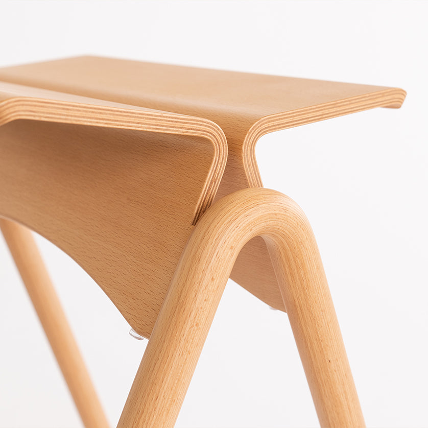 KASAS イカサ スタッキング チェア 椅子 腰掛け 天然木 木製 完成品