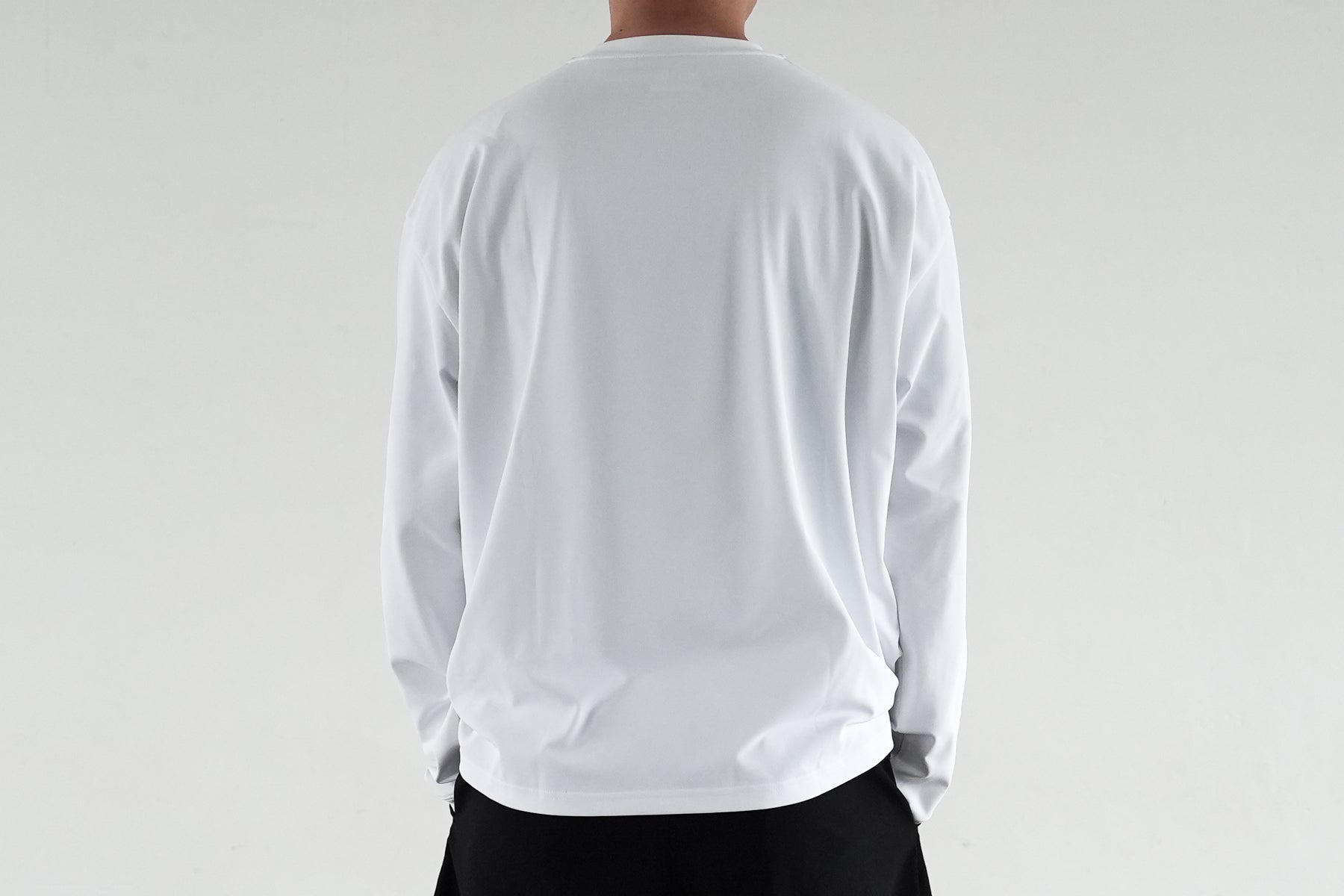 MOON-TECH® OVERSIZE TEE LS / White