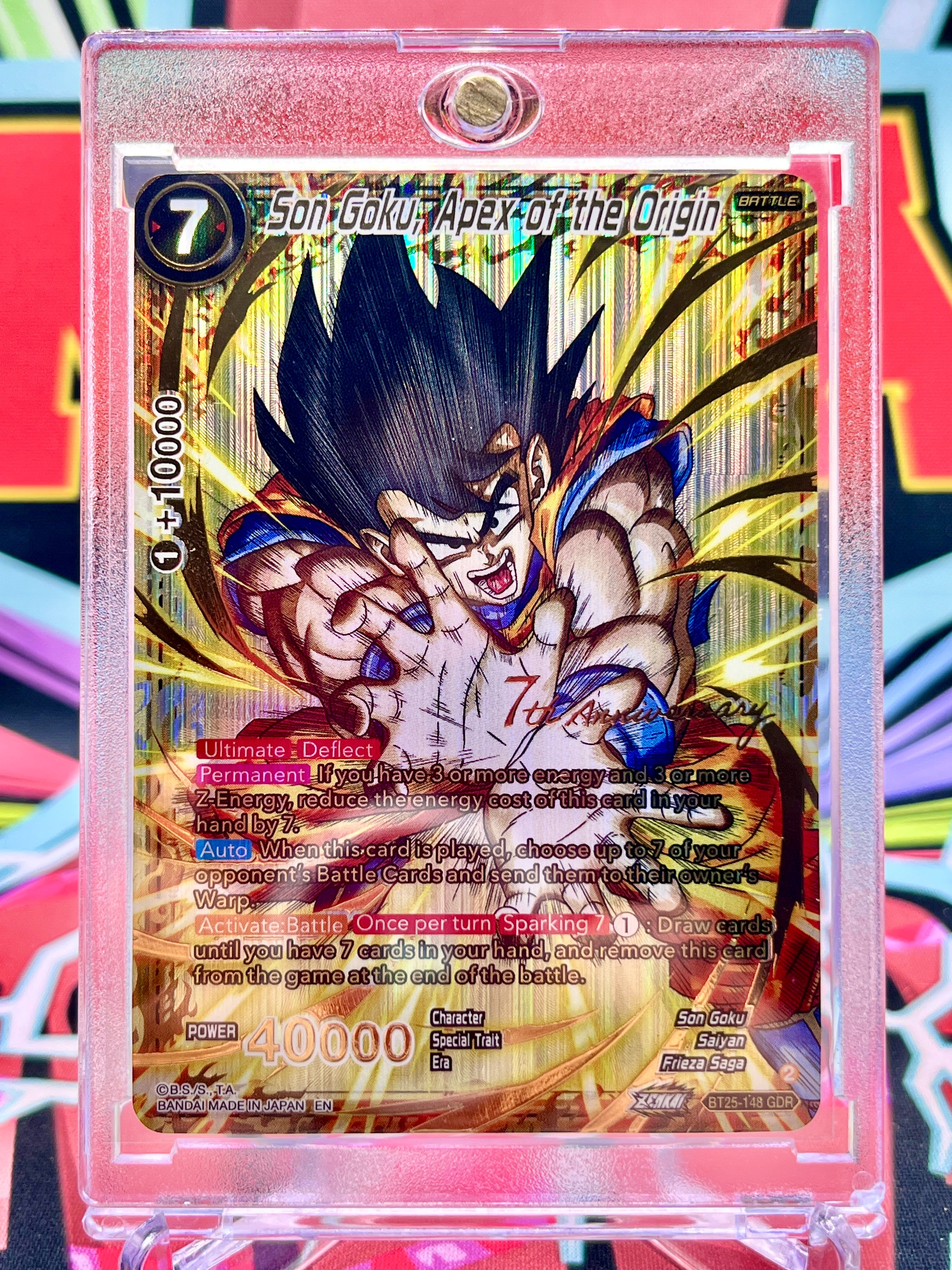BT25-148 GDR Son Goku, Apex of the Origin (2024)