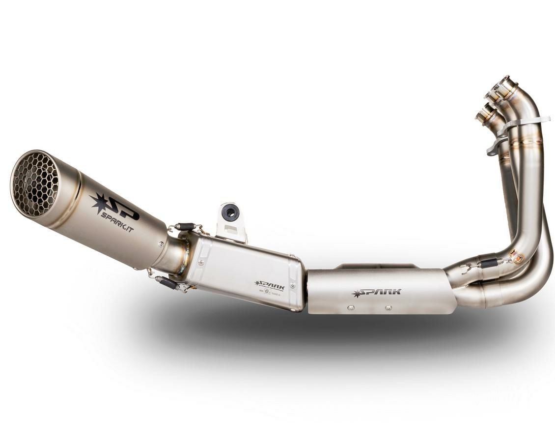 トライデント660 Trident660 フルエキゾースト マフラー Eマーク付き