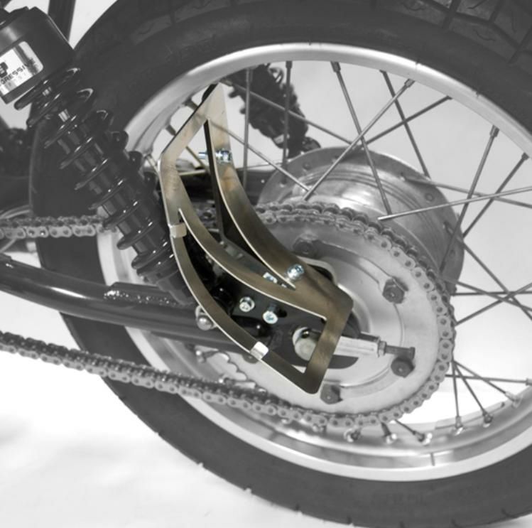 ヤマハ SR400/500 サイドナンバーキット Type1 モーターロック