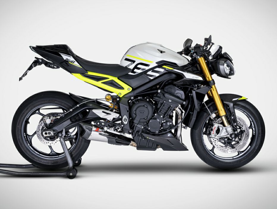 ストリートトリプル765 2023～ マフラー フルエキゾースト レース用