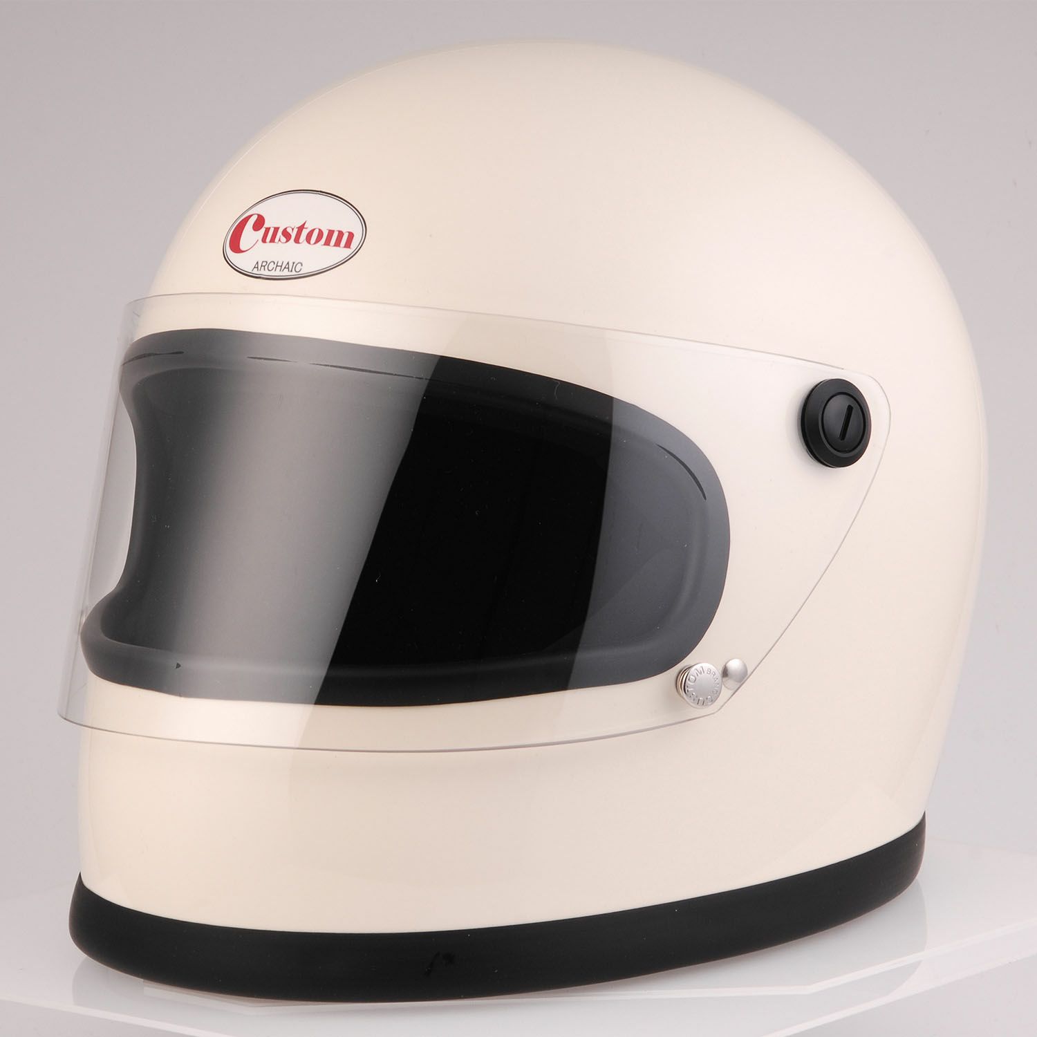 DIN MARKET CUSTOM GT-750ヘルメット 族ヘル アイボリー | バイク