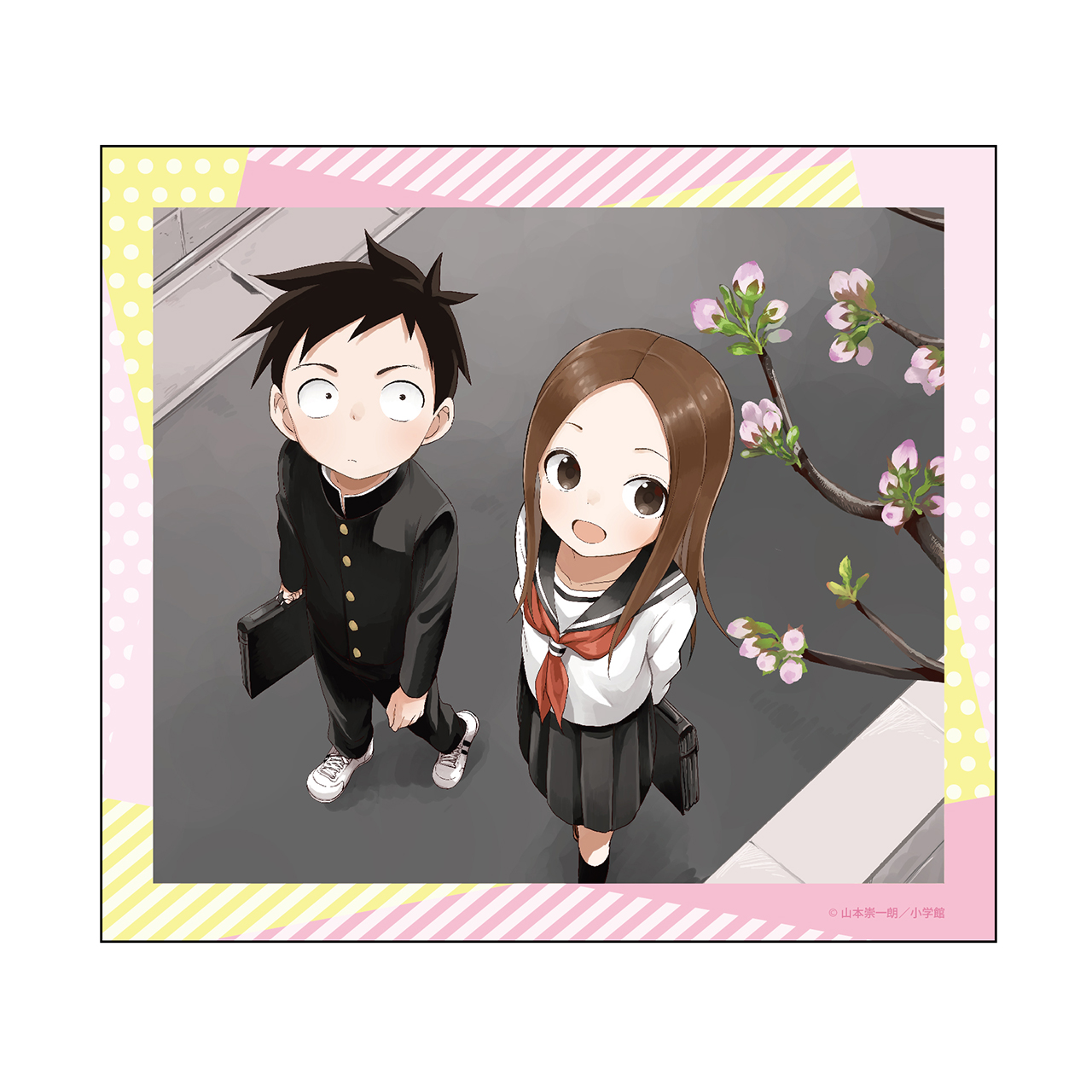 からかい上手の高木さん（原作）よりトレーディングミニ色紙登場