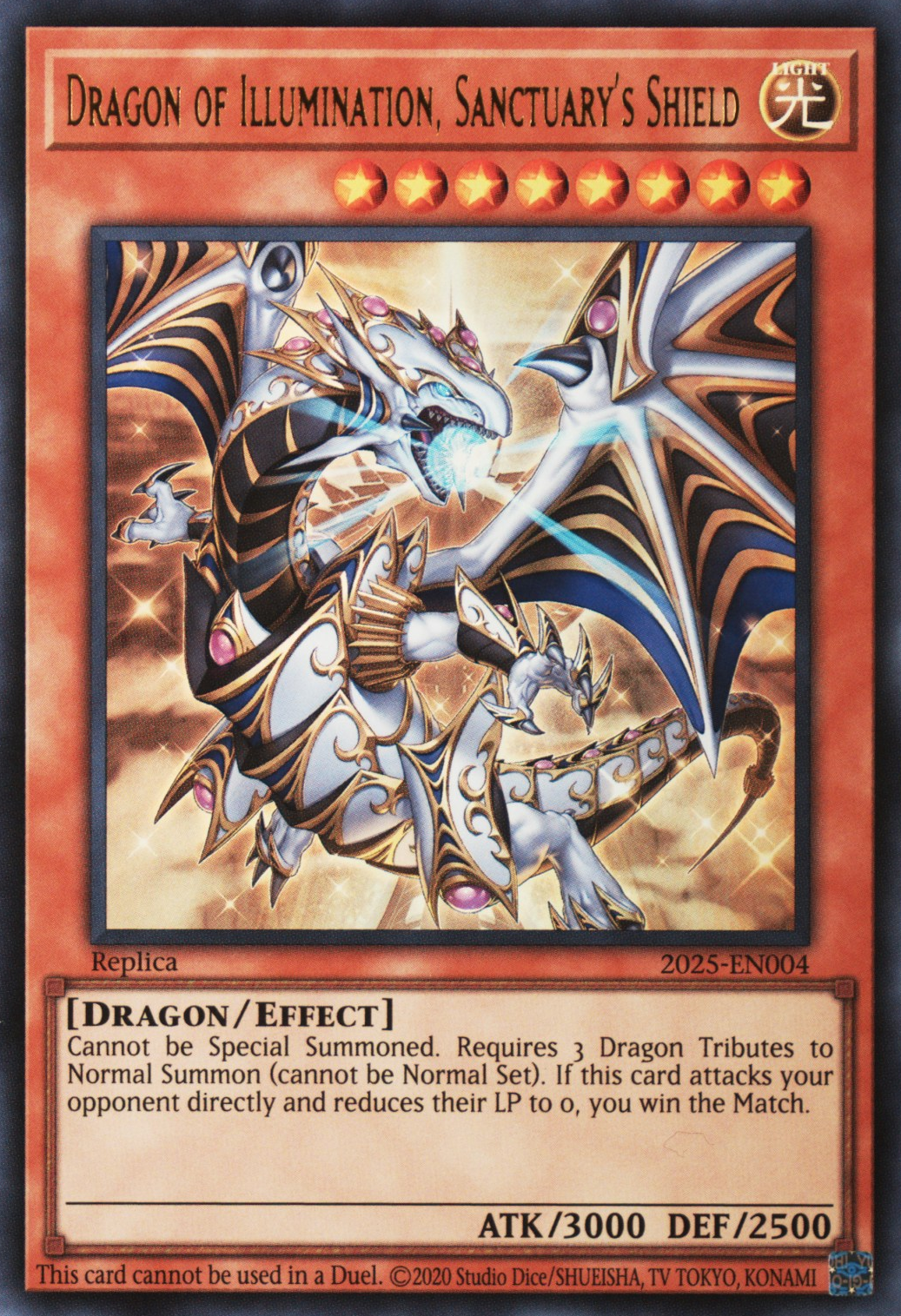 アジア版Dragon of Illumination 日本選手権プロモPSA10 遊戯王 日本