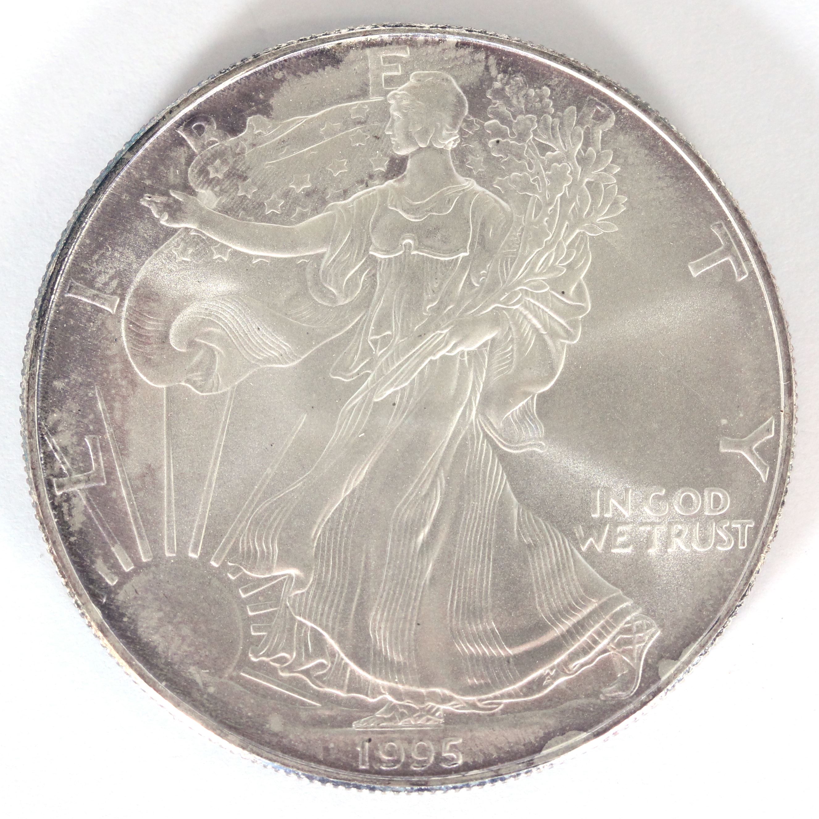 アメリカ DOLLAR 銀貨 ウォーキングリバティ 1995年 UNC | ミスター