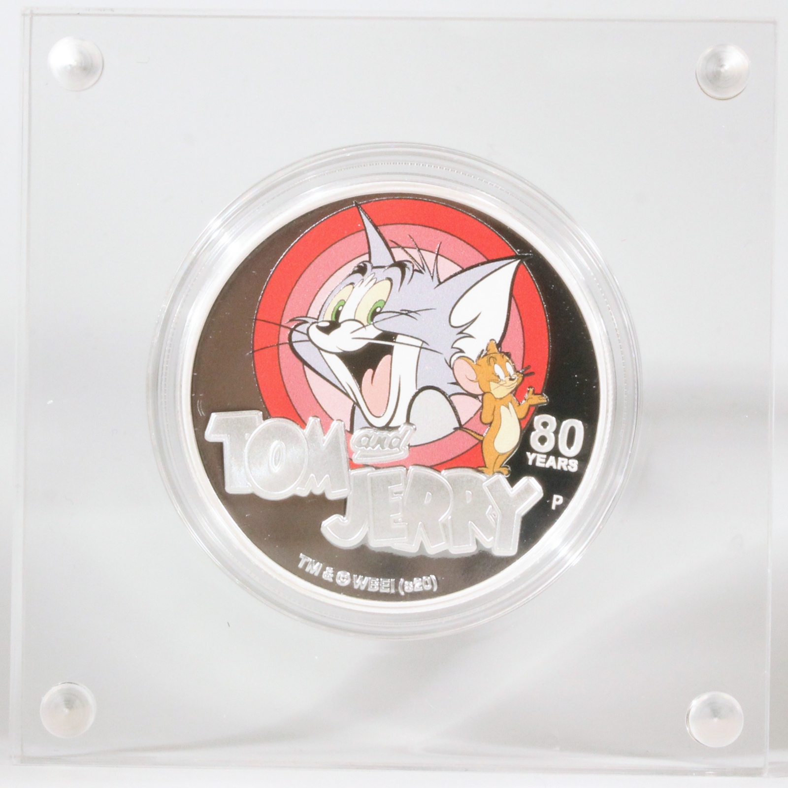 2020 トムとジェリー80周年記念 1ドル銀貨 プルーフセット Tom and