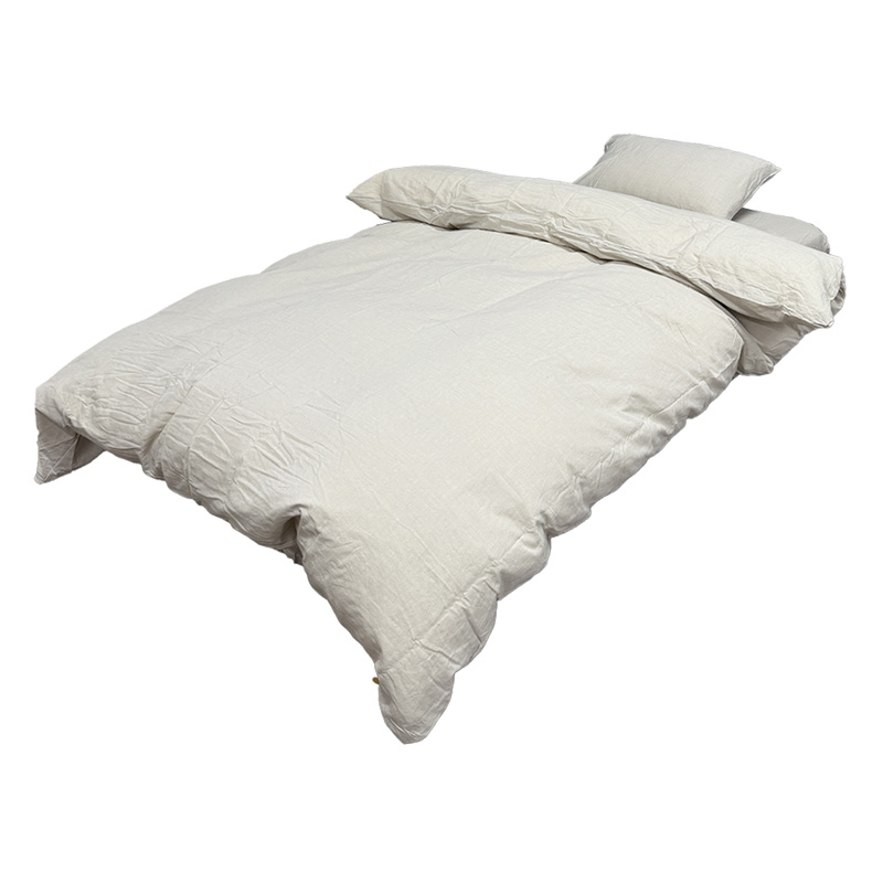 掛ふとんカバー ダブルロング 190×210cm ベージュ ｜ ミスターマックス