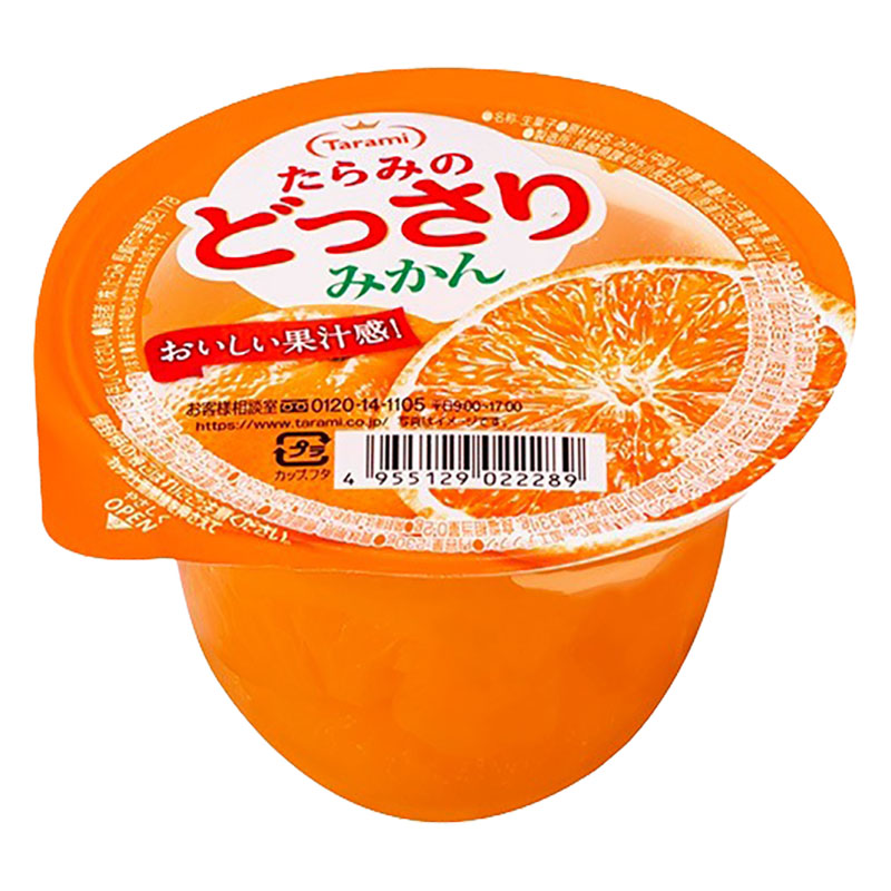たらみのどっさり みかんゼリー 230g ｜ ミスターマックスオンラインストア