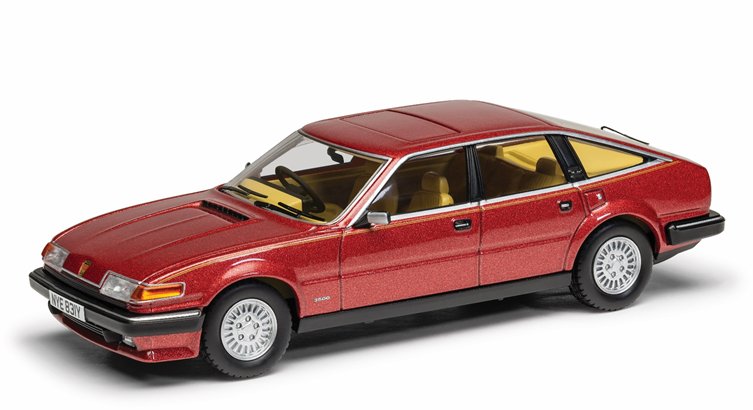 Vanguards 1:43 scale diecast – Rover 3500 SE SD1, Oporto Red