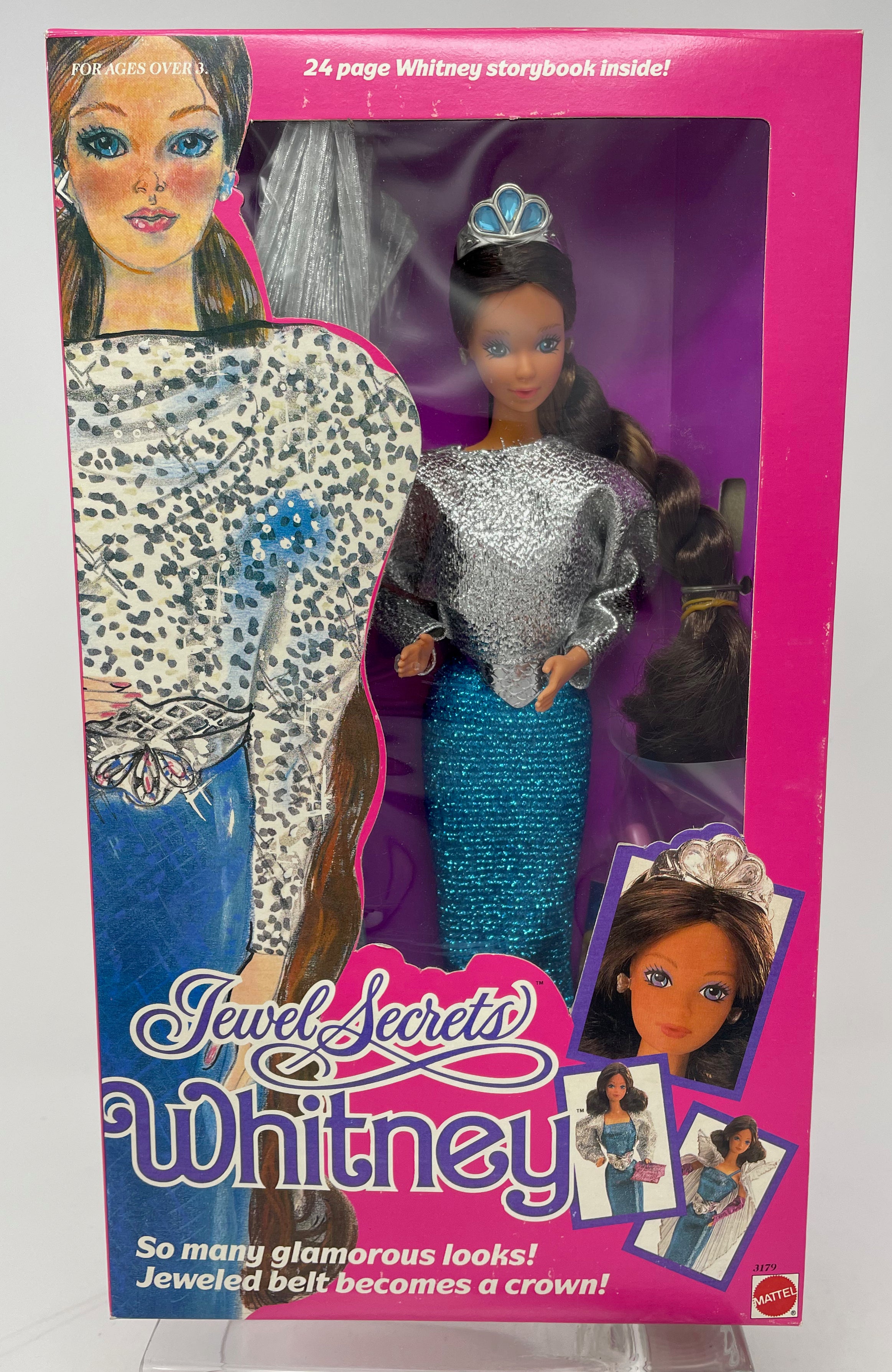 JEWEL SECRETS WHITNEY - BARBIE - #3179 - MATTEL 1986 (2 OF 2) – Mr