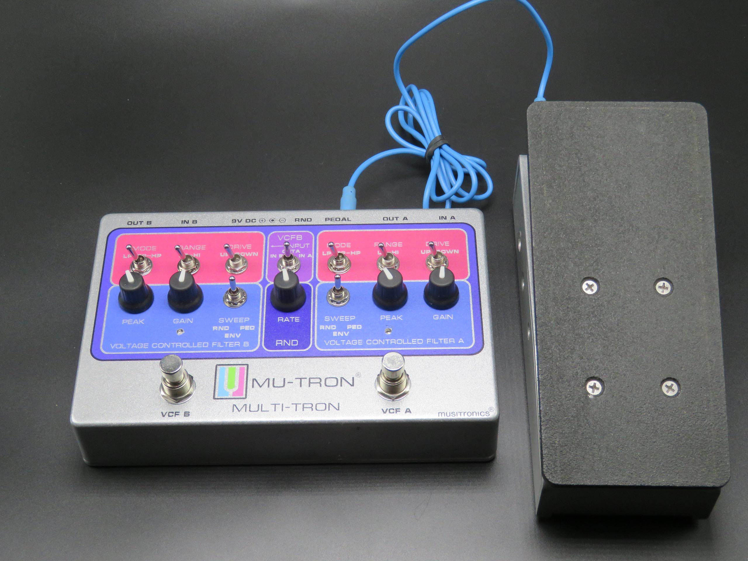 Multi-Tron Vintage Silver – Musitronics Mu-Tron