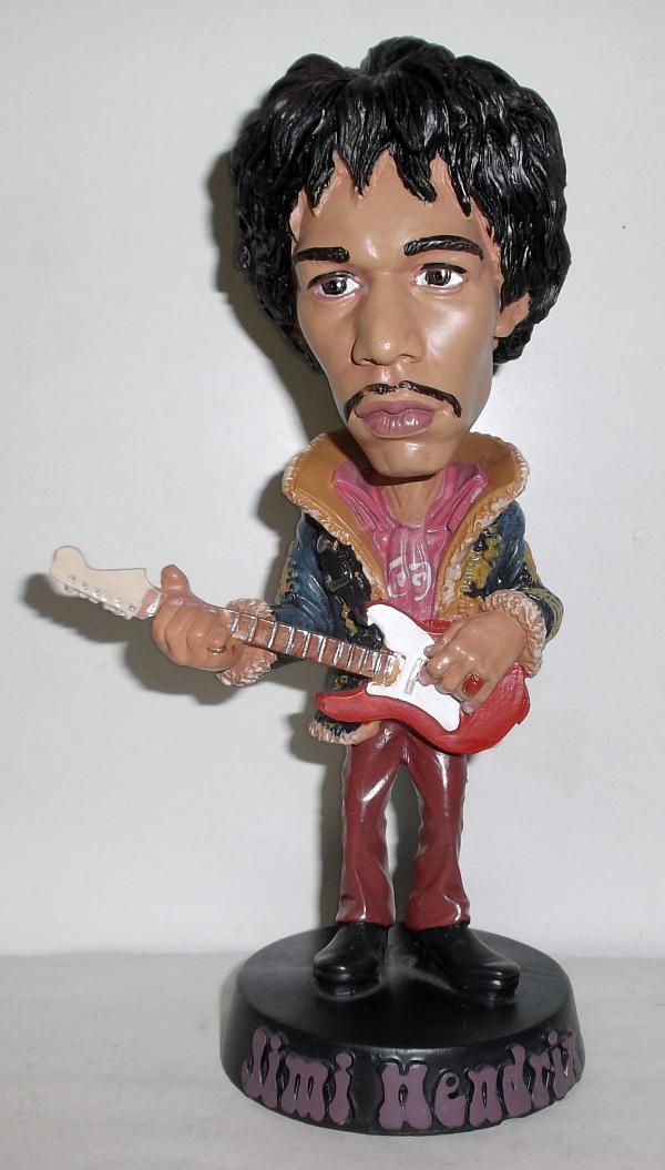 ジミヘンドリックス JimiHendrix 首振りドール DOLL,フィギュア,ドール