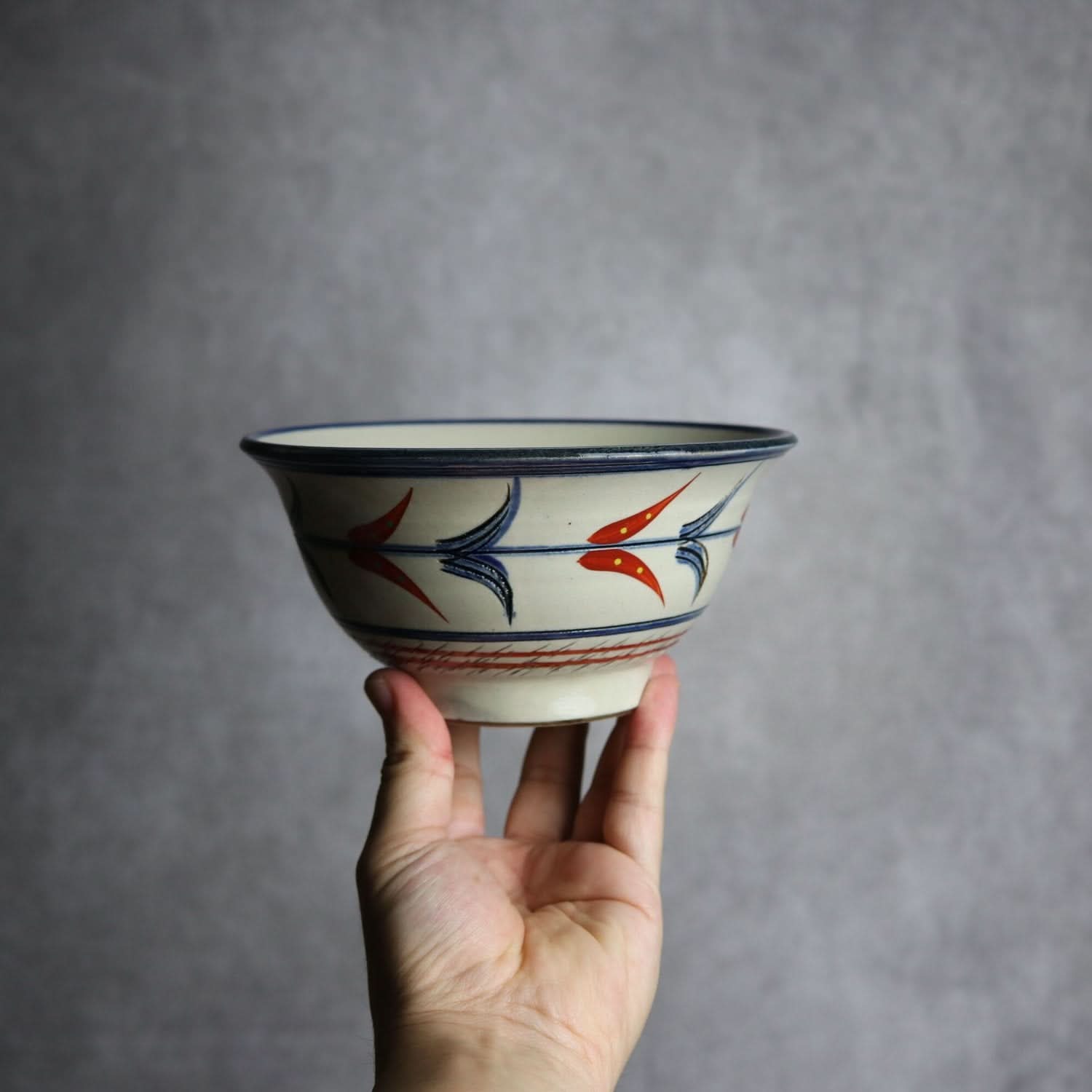 5寸丼（マカイ）直径15cm程度｜沖縄 やちむん 陶器・琉球ガラス｜mundasui