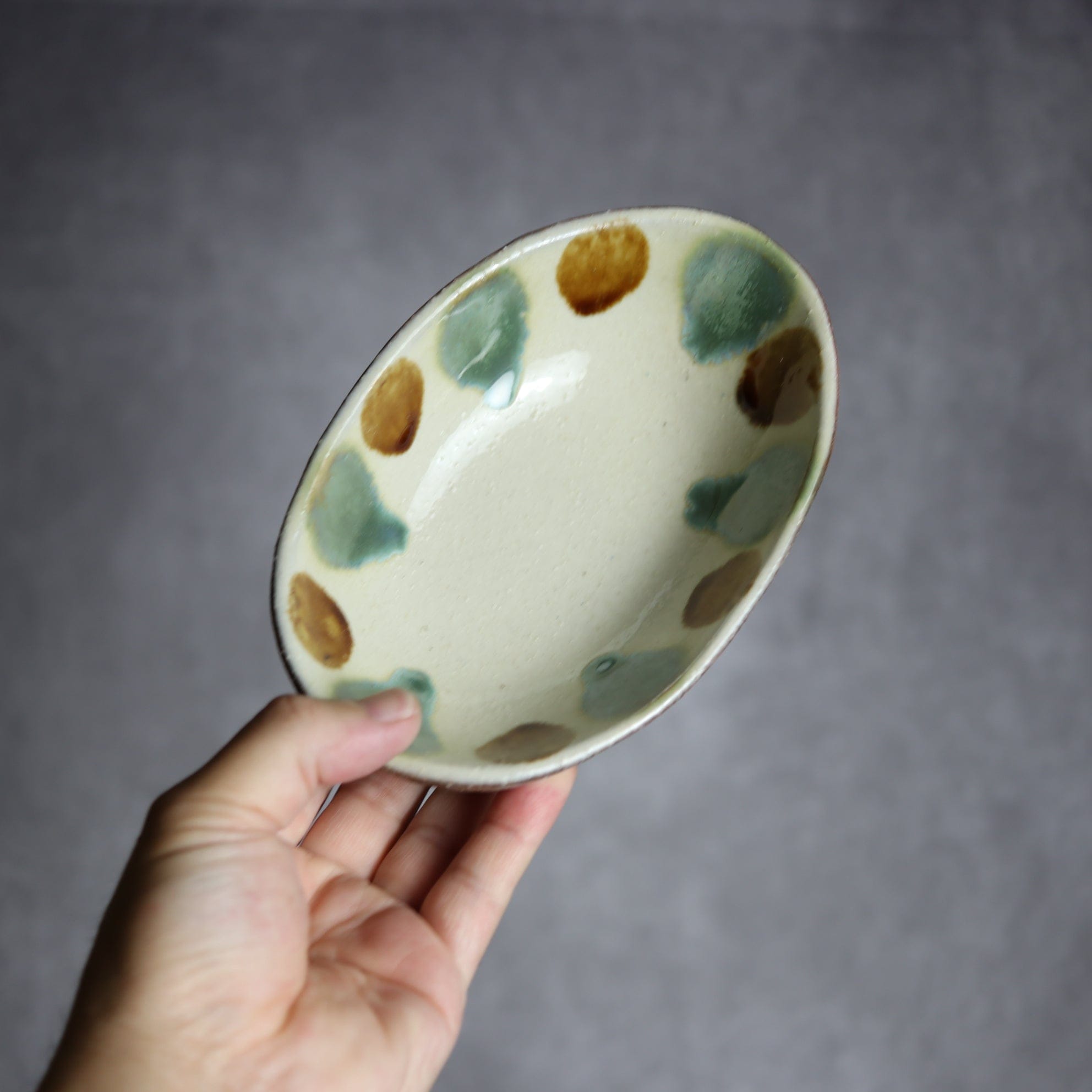 楕円皿（オーバルプレート）｜沖縄 やちむん 陶器・琉球ガラス｜mundasui