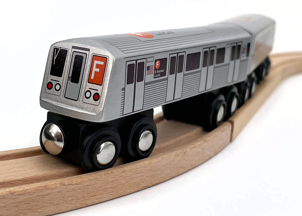 NYC R40 Slant End F-train 2-car set – Munipals