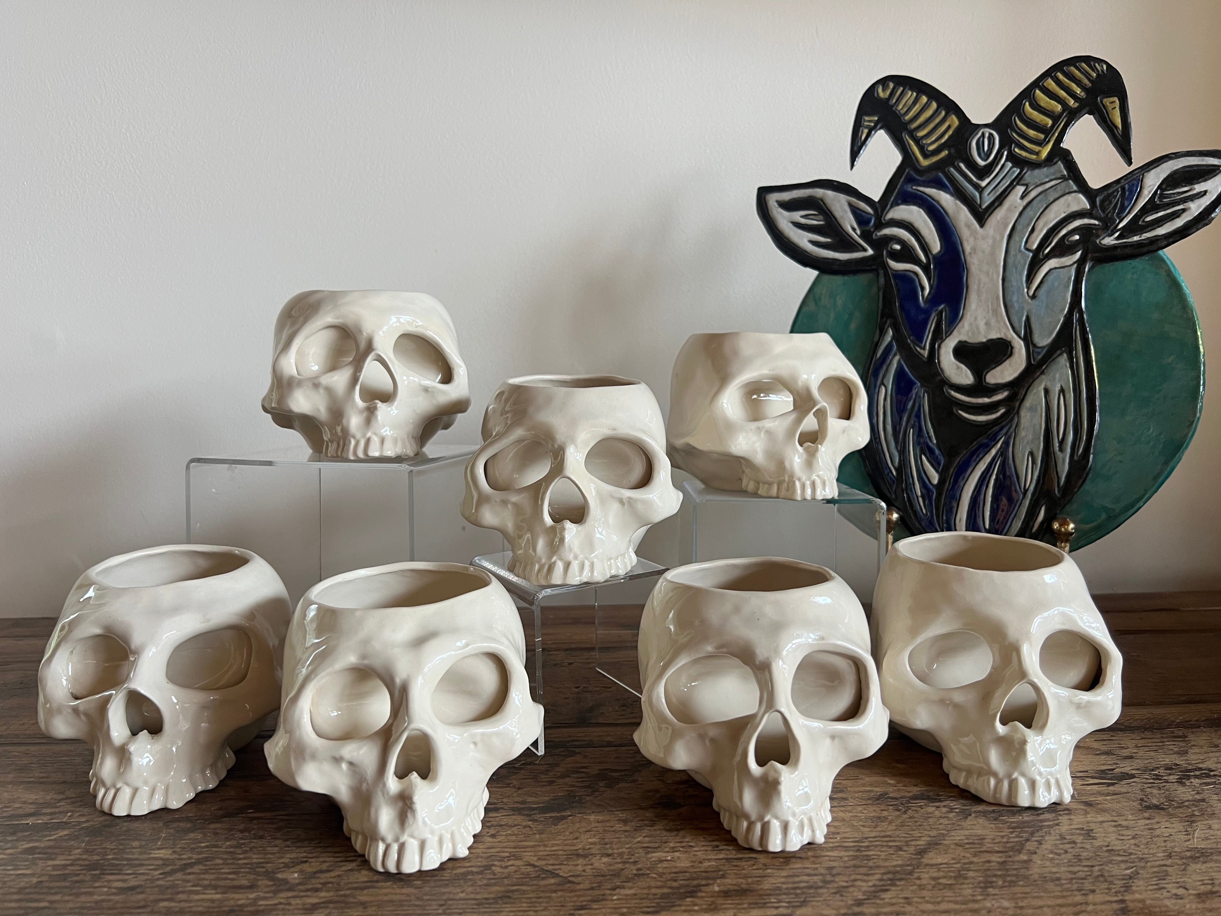 1 Skull Mug – Muddy Herbivore