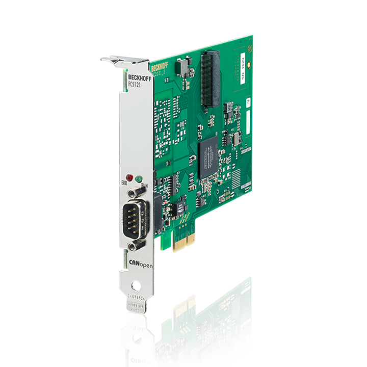 FC5121 | CANopen master/slave card, 1 channel, PCIe® x1 | Beckhoff USA