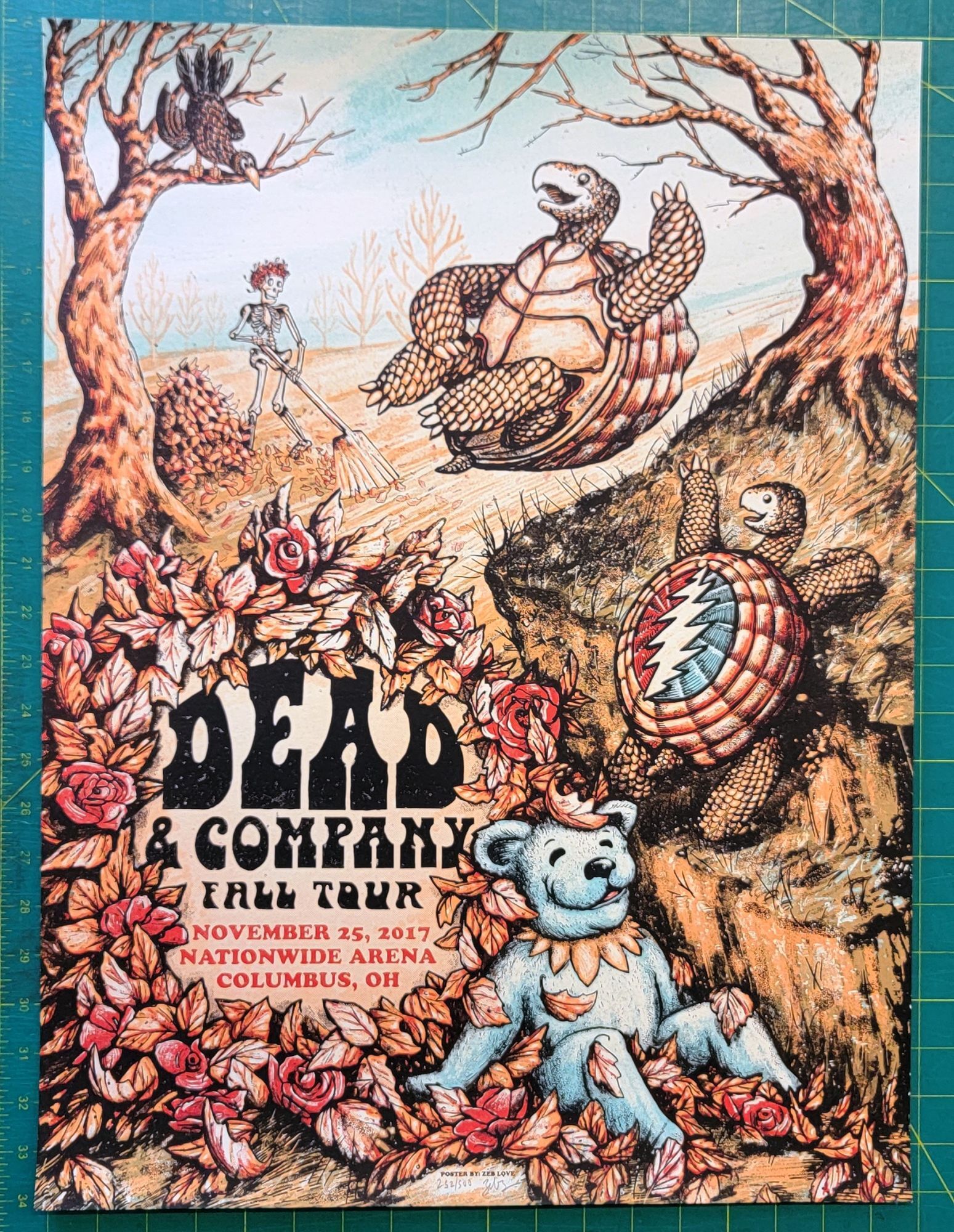 Dead and Company - 2017 - Fall Tour - Poster - Columbus OH