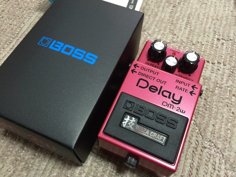 BOSSのアナログディレイ「DM-2W」WAZA CRAFT レビュー | mupic.net