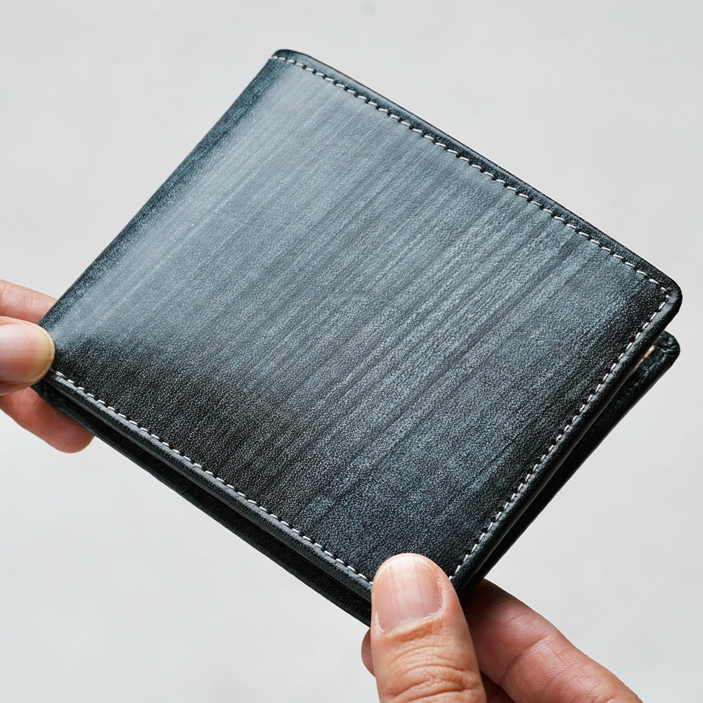 MURA 財布 メンズ 二つ折り 二つ折り財布 スキミング防止 イタリアン