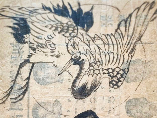 鶴図の由来 | 長寿の象徴と縁起物の作例 | いわき絵のぼり吉田