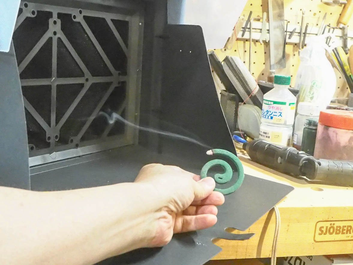 工房新兵器 塗装ブースの導入タミヤ スプレーワークペインティング