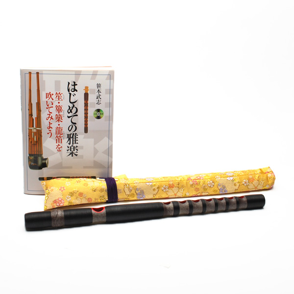 独習用教材 龍笛 CD 龍笛の唱歌と演奏 黄鐘調(2枚組) | 武蔵野楽器