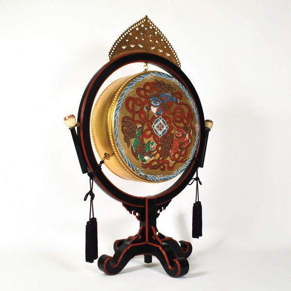 打物 楽太鼓 楽太鼓 一等・面朱仕上げ | 武蔵野楽器