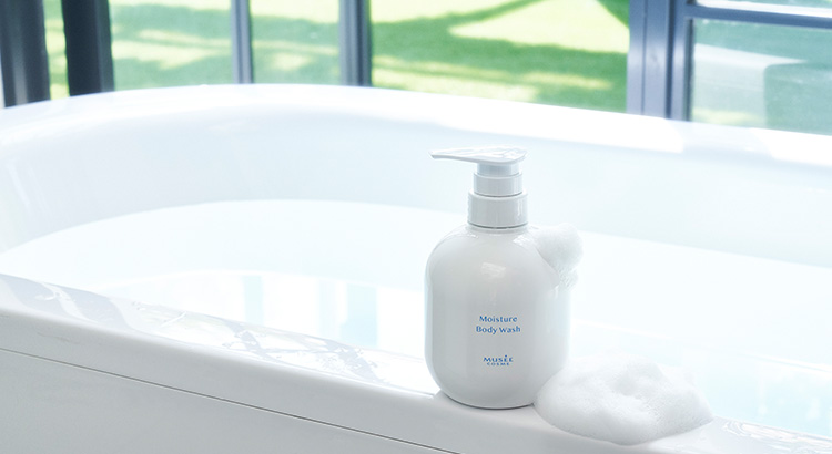 洗いあがり超～しっとり♡濃密泡で洗う「ミュゼコスメのボディソープ