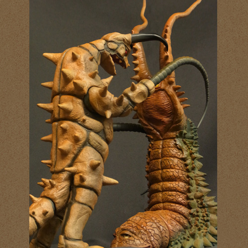 大怪獣シリーズ 「グドン対ツインテール 夕焼けVer.セット」 少年